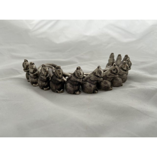 American 1960s Silea Squirrel Utensil Rests (Set of 12) For Sale - Image 3 of 7