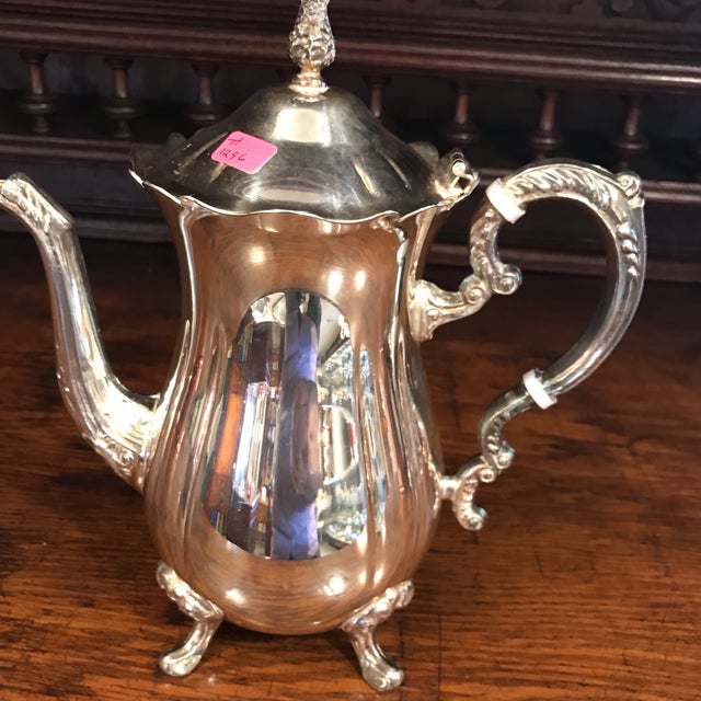 Leonard Silver Plate Tea/Coffee Set 5 Pieces Chairish