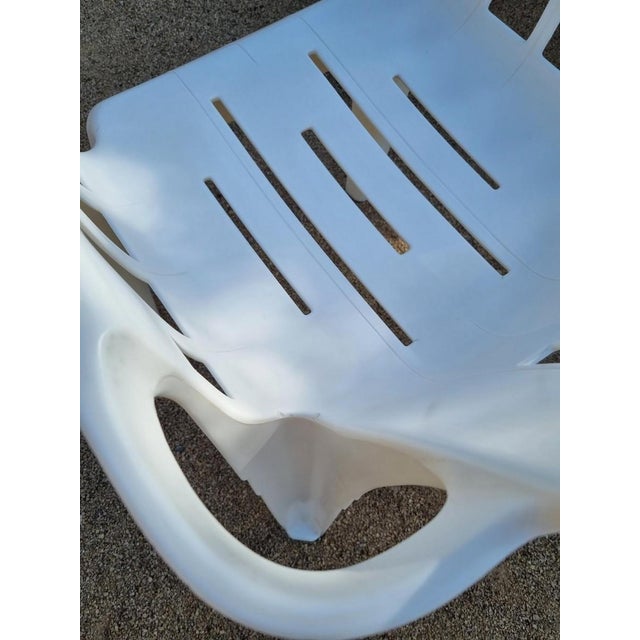 Stackable Plastic Chair by Pierre Paulin for Henry Massonnet 1980s For Sale - Image 16 of 18