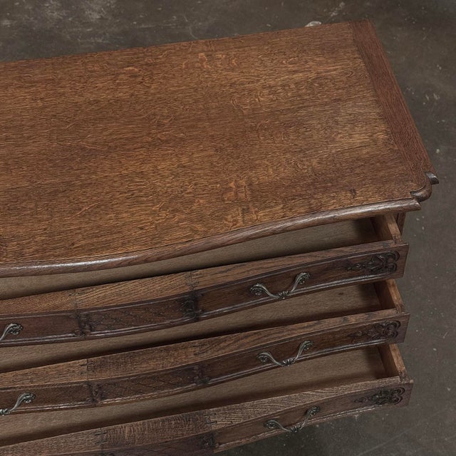 Country French Régence Style Chest of Drawers ~ Commode With Cabriole Legs For Sale - Image 14 of 18