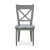 French Provincial Style Painted Dining Chairs- Set of 2 For Sale - Image 4 of 8