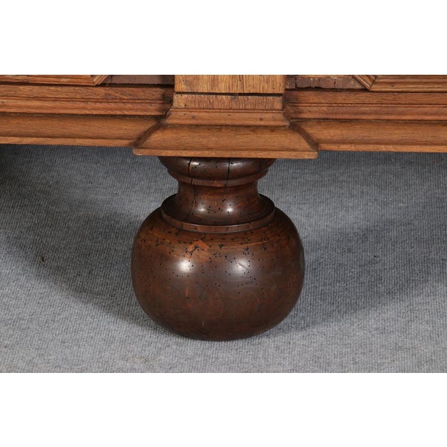 Antique Baroque Cabinet in Oak, 1700 For Sale - Image 15 of 18