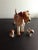 1960s Vintage Bisque Airedale Terrier Doggie With Pups Figurines For Sale - Image 5 of 6