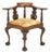 Chippendale Style Mahogany Corner Chair For Sale