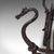 Antique Dragon Motif Fireplace Set, English, Fire Basket, Andirons, Edwardian For Sale - Image 9 of 12