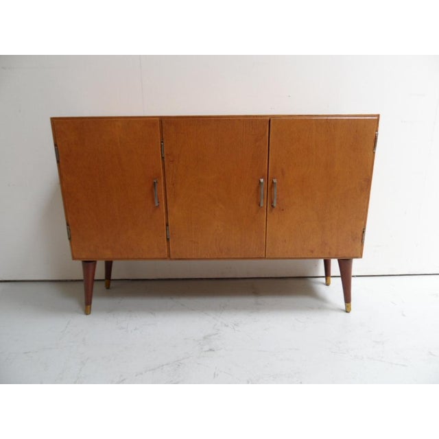 Vintage Sideboard with Three Doors, 1950s For Sale - Image 11 of 11