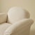 Ivory 1930s French Art Deco Club Chairs, a Pair For Sale - Image 8 of 10