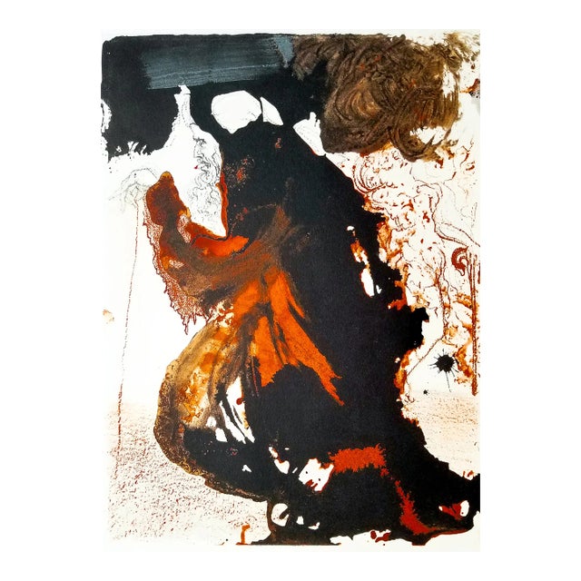 1968 Salvador Dalí Biblia "Trulla Caementarii in Manu Domini" (Mason's Trowel in the Lord's Hand) For Sale