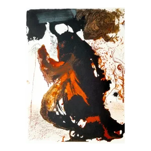 1968 Salvador Dalí Biblia "Trulla Caementarii in Manu Domini" (Mason's Trowel in the Lord's Hand)