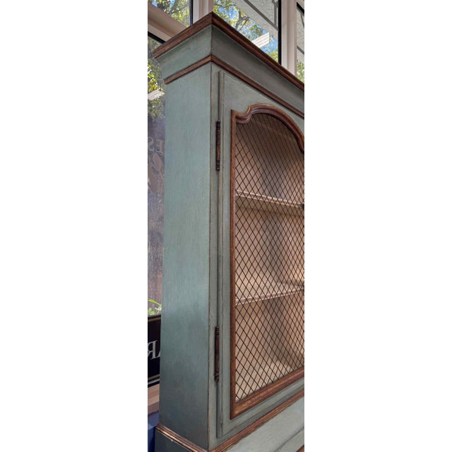 Minton Spidell French Louis XV Secretary Desk Cabinet For Sale - Image 11 of 16