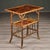 Auburn 19th Century English Aesthetic Era Bamboo Table With Marquetry and Painted Detail For Sale - Image 8 of 10