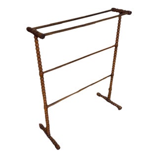 Antique "Jenny Lind" Bobbin Blanket Rack For Sale