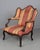 A 19th century French provincial Fauteuil à La Reine avec Oreilles or "queen's wingback armchair with ears". This is a...