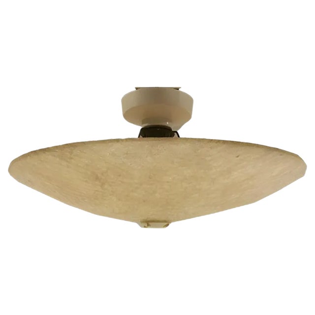 Mid-Century Glass Ceiling Lamp by Louis C. Kalff for Philips For Sale