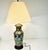 Mid 20th Century Chinoiserie Boho Chic Hollywood Regency Ceramic Flora Botanical Table Lamp, Textile Shade For Sale - Image 15 of 18