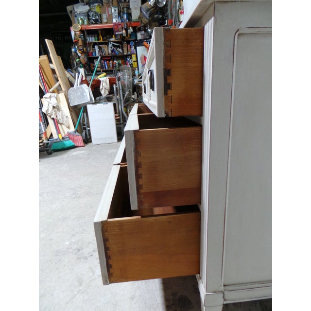 Gustavian Style 9 Drawer Dresser For Sale - Image 9 of 10