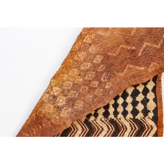 1950s Kinshasha African Kuba Cloth Panel For Sale - Image 5 of 7