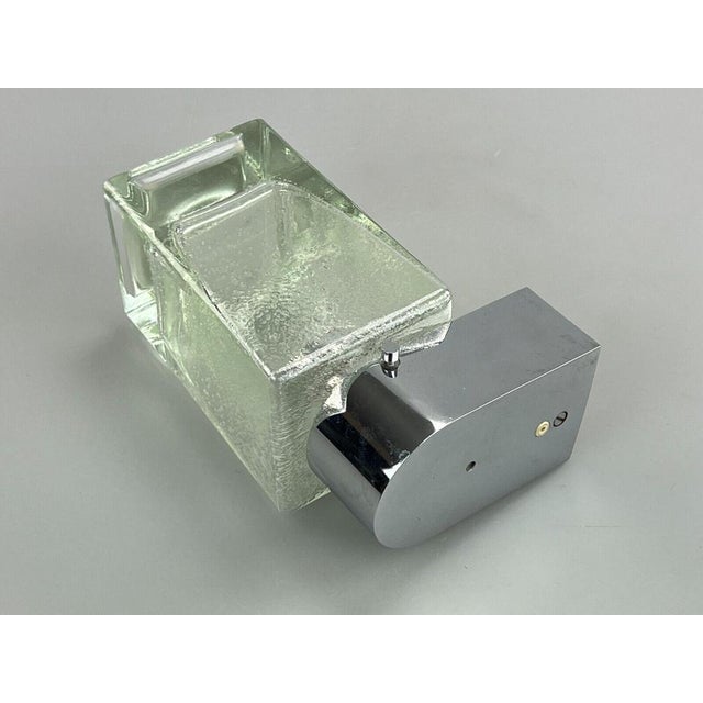 Silver Space Age Wall Lamp from Limburg, 1970s For Sale - Image 8 of 18