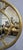 Outstanding and large water gilded English oval Chippendale style marginal mirror, some slight foxing to parts of the...