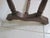 Brown Vintage Colonial Style Wood Accent Table Dark Tone For Sale - Image 8 of 10