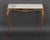 Italian White Marble Top Gilt Metal Console, 1940s For Sale - Image 4 of 7