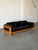 Gavina 1960s Tobia Scarpa “Bastiano” Black Leather, Three-Seater Sofa, Gavina For Sale - Image 4 of 10