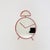1 of 2 Mid-Century Pop Art Alarm Clock Wall Mirror by Pilm | 1970s Italy Rare and highly unusual 1970s Italian Pop Art...