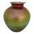 Antique Steuben Attr. Aurene Art Glass Vase Iridescent 12.5” Carder Era For Sale