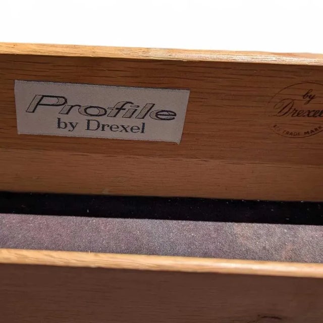 John Van Koert Drexel Profile Buffet – Mid-Century Credenza, 1950s For Sale - Image 18 of 18