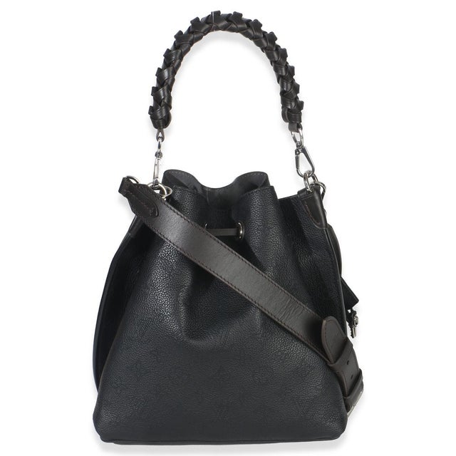Louis Vuitton Black Monogram Mahina Muria For Sale - Image 4 of 8