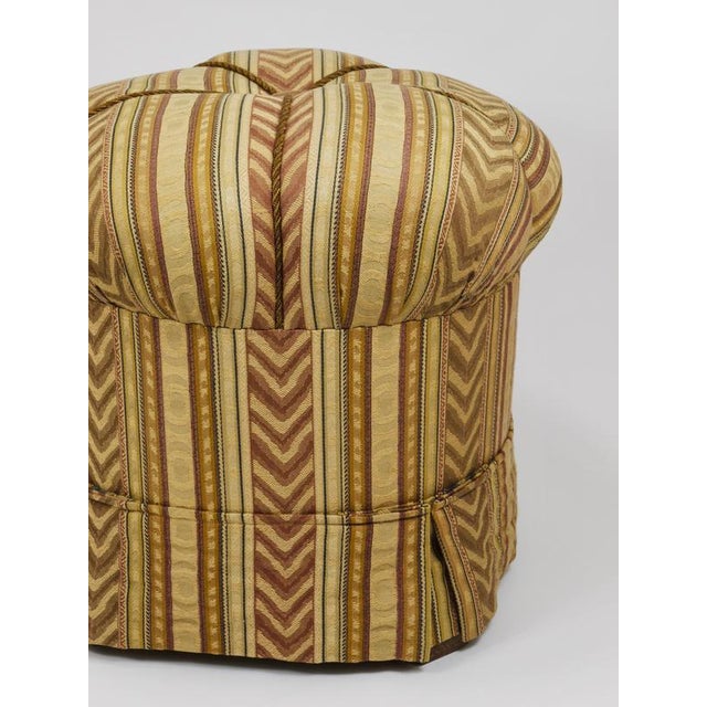 Art Deco Ottoman by Friedrich Otto Schmidt, Vienna, 1925 For Sale - Image 15 of 18