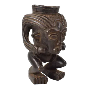 Late 20th Century Mid-Century Kuba Figural Cup