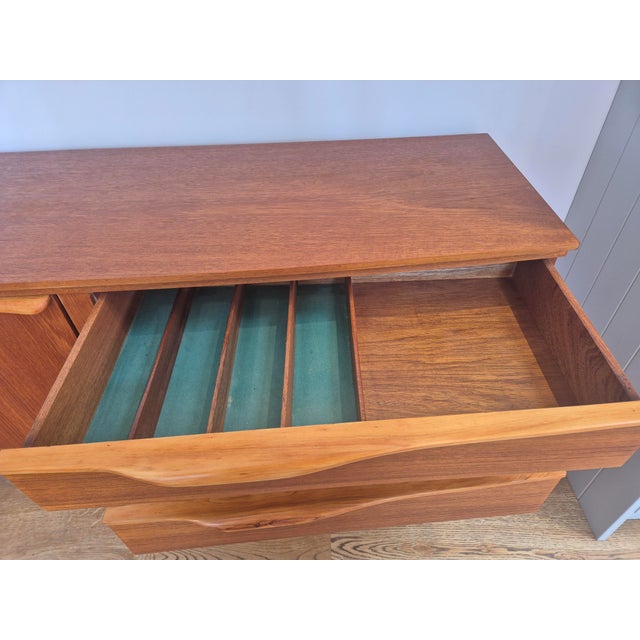 Mid-Century Teak Sideboard Cabinet from Beautility, 1960s For Sale - Image 15 of 18