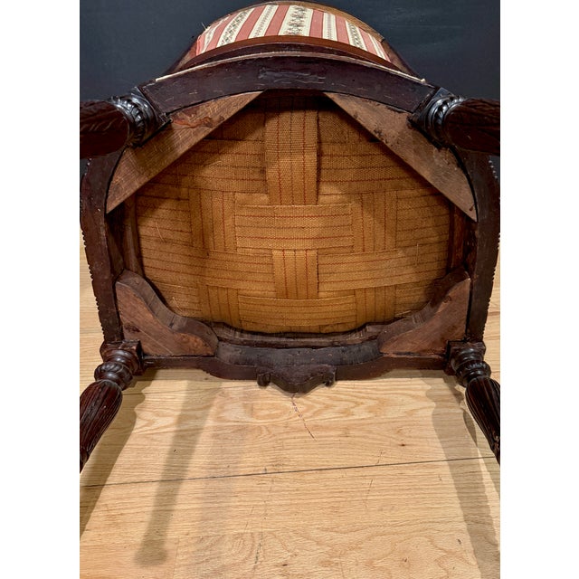 Pair of 18th Century Period French Louis XVI Walnut Armchairs For Sale - Image 17 of 17