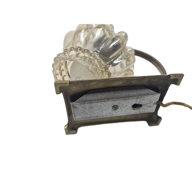 Art Deco Bedside Lamp, Belgium, 1950s For Sale - Image 12 of 14
