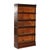 Globe Wernicke Five Stack Barrister Bookcase With Leaded Glass C1920 For Sale - Image 11 of 11