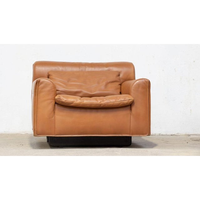 Heli Armchairs in Cognac Leather by Otto Zapf for Knoll Edition, 1980s, Set of 2 For Sale - Image 6 of 10