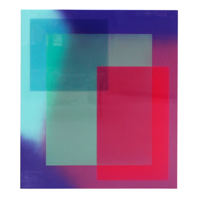 Fernando De Ana, Untitled, 2000, Multicolor Resin on Panel Spanish Paintin For Sale