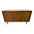 Mid-Century Modern Sliding Door Walnut Storage Cabinet For Sale