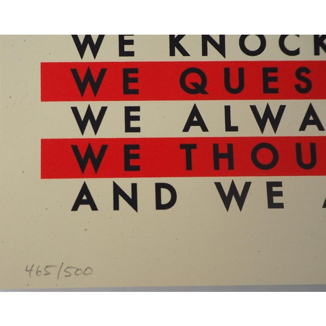 Contemporary Shepard Fairey (Obey), Punk Rock Bowling, Original Screenprint For Sale - Image 3 of 7