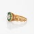 Antique Mid Victorian Ring Diamond Emerald 18k Yellow Gold Sz 6.75 Jewelry For Sale - Image 4 of 6