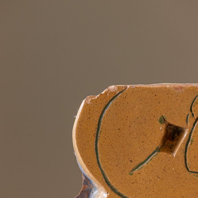 Mid-Century Terracotta Relief After Amedeo Modigliani For Sale - Image 9 of 10