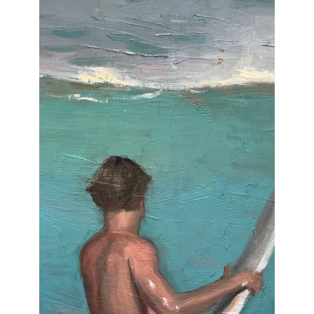 Contemporary Beach Painting “Surf Arrangement No.61” by Doug Stotts For Sale - Image 4 of 6