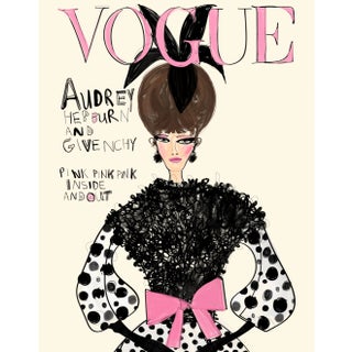 Audrey Vogue Cover by Annie Naranian For Sale