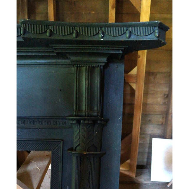 Early 19th Century Large Federal Mantelpiece; Exceptional Details; New York, C. 1818 For Sale - Image 5 of 6
