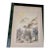 1970 Manfred H. Kuhnert Mid-Century Modern Watercolor Landscape For Sale
