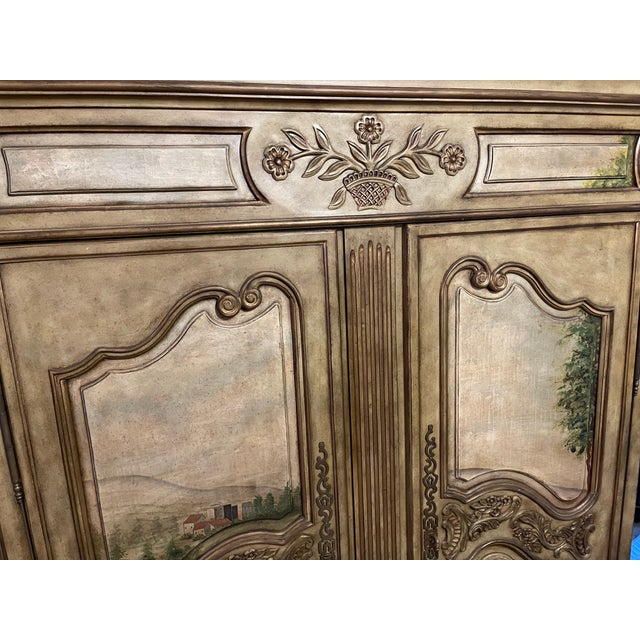 French Late 20th Century Hemingway Armoire For Sale - Image 3 of 4