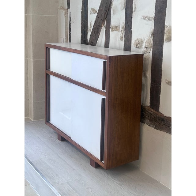 Wood Vintage Buffet by Pierre Guariche, 1965 For Sale - Image 7 of 11