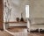 English Morris & Co Pure Net Ceiling Wallpaper in Cream/Eggshell - a Sample For Sale - Image 3 of 3