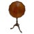 Brown Antique Edwardian Carved Mahogany Lamp Table For Sale - Image 8 of 8